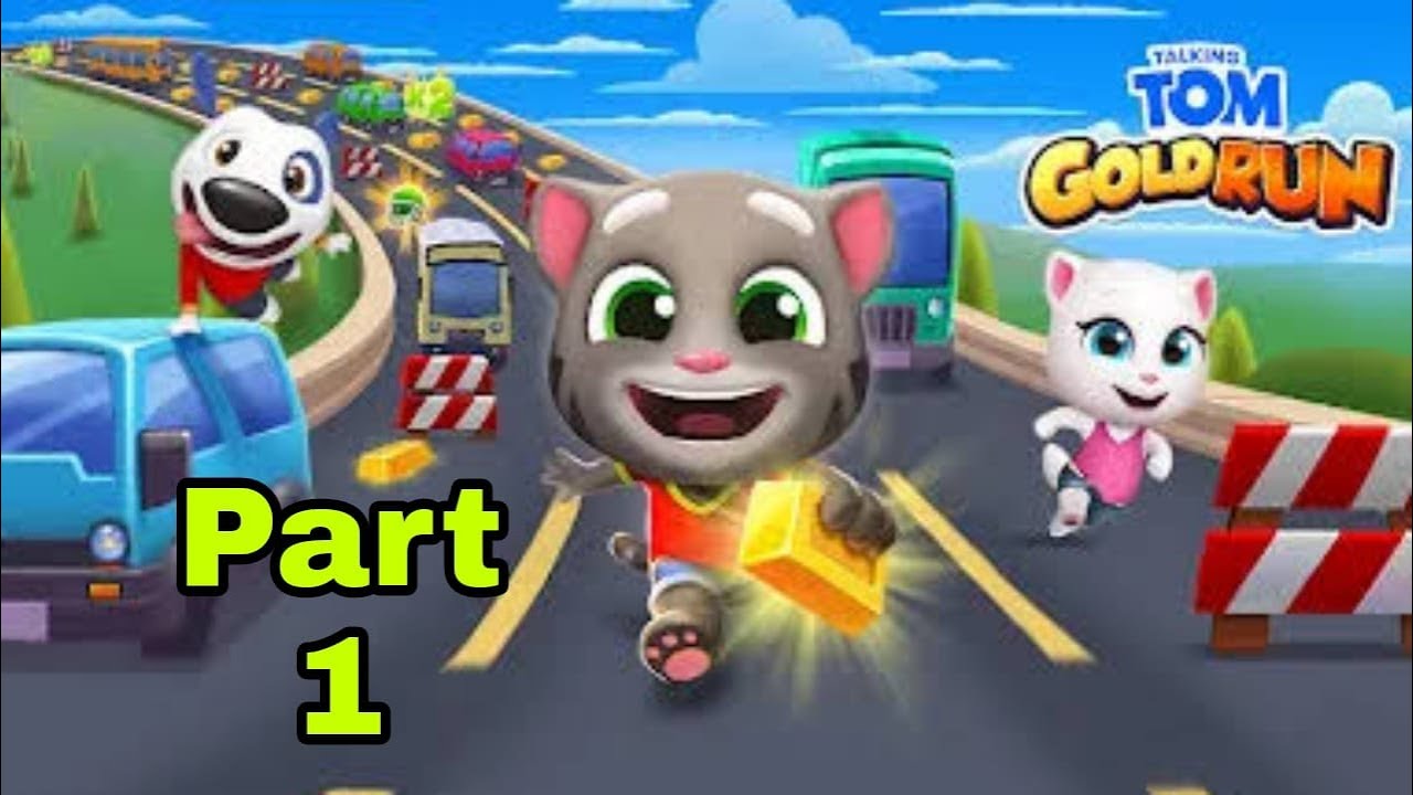 Talking Tom Gold Run Speedrun - Live Android Gameplay #1