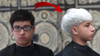 How To Dye Your Hair Platinum White ❄️ [Mens Hair Color Tutorial 2024]