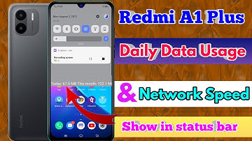 redmi a1 plus network speed setting | redmi a1 plus internet speed meter