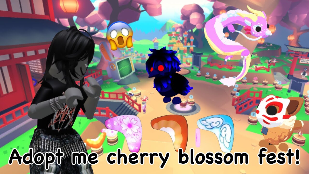 CHERRY BLOSSOM FEST IN ADOPT ME!! 🌸😱, ADOPT ME SPRING FEST UPDATE 🌸 🌸 ...