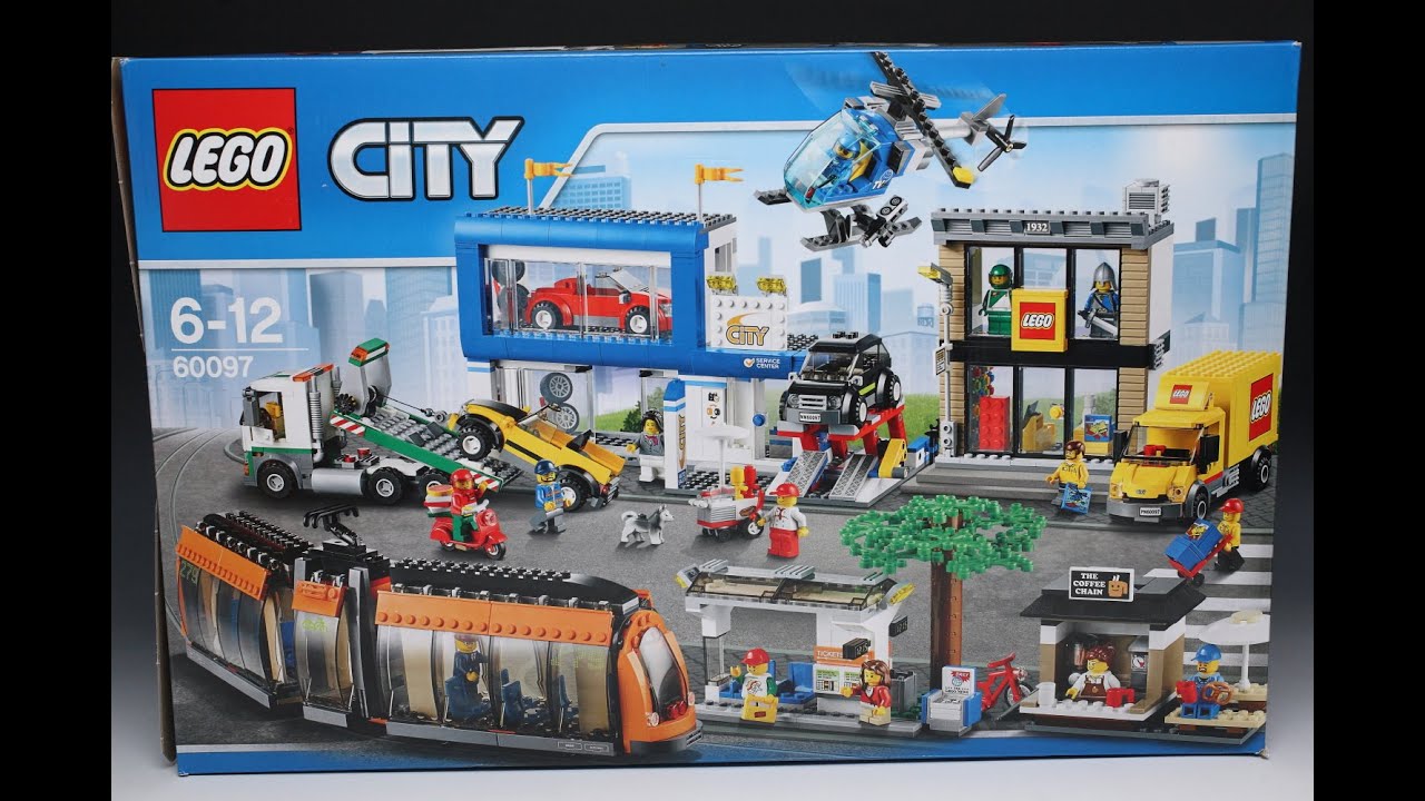 LEGO 레고 60097 City Square 시티 다운타운 Review 리뷰