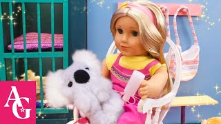 Alexis and Kira Argue Over Feeding Bean the Koala | American Girl