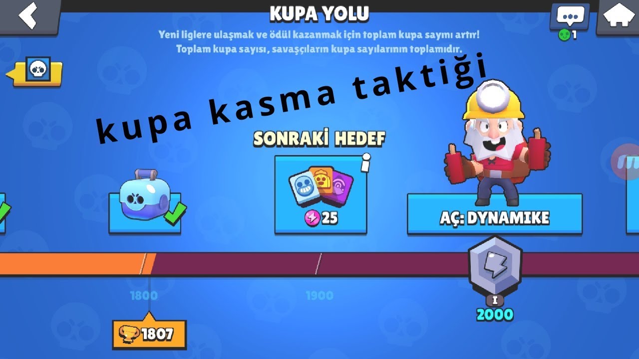 Brawl Stars En Iyi Kupa Kasma Taktigi Kupa Yolu Youtube - brawl stars kupa yolu savaşçıları