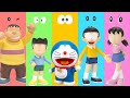 ドラえもんのおめめはどれだ？　ドラえもん　赤ちゃん　幼児　おもちゃ　アニメ　パズル　知育　教育　Doraemon Toy　ドラミちゃんも登場するよ☆　【あんぱんぷっぷアニメ】
