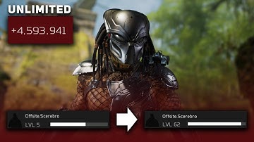 UNLIMITED XP Glitch (How to Level Up Fast) - Predator: Hunting Grounds