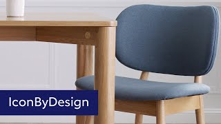 IconByDesign | Olivia Dining Chairs | Mid-Century Modern Furniture