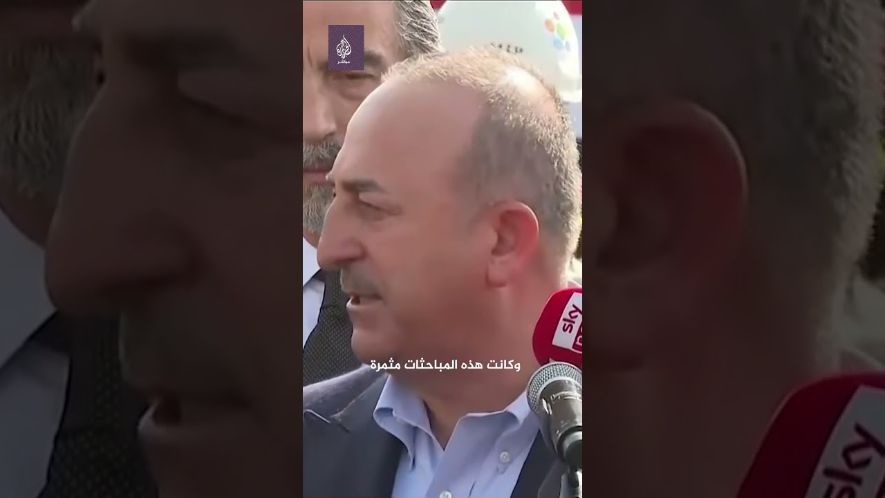 وزير الخارجية التركي: هناك مباحثات مثمرة بين أردوغان والسيسي