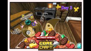 minecraft core craft opend all the carets at same time ...big misteak