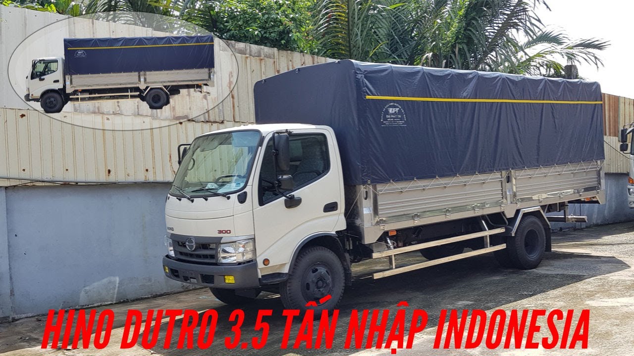 Xe tải Hino 35 tấn Hino XZU352L thùng dài 5m7  Hino Hồ Chí Minh