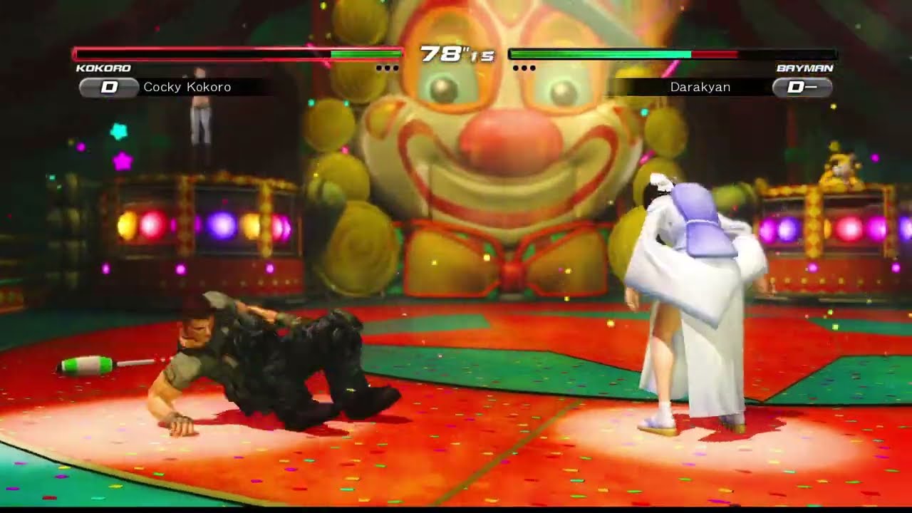 DOA5LR online battle Kokoro こころ VS Random characters 