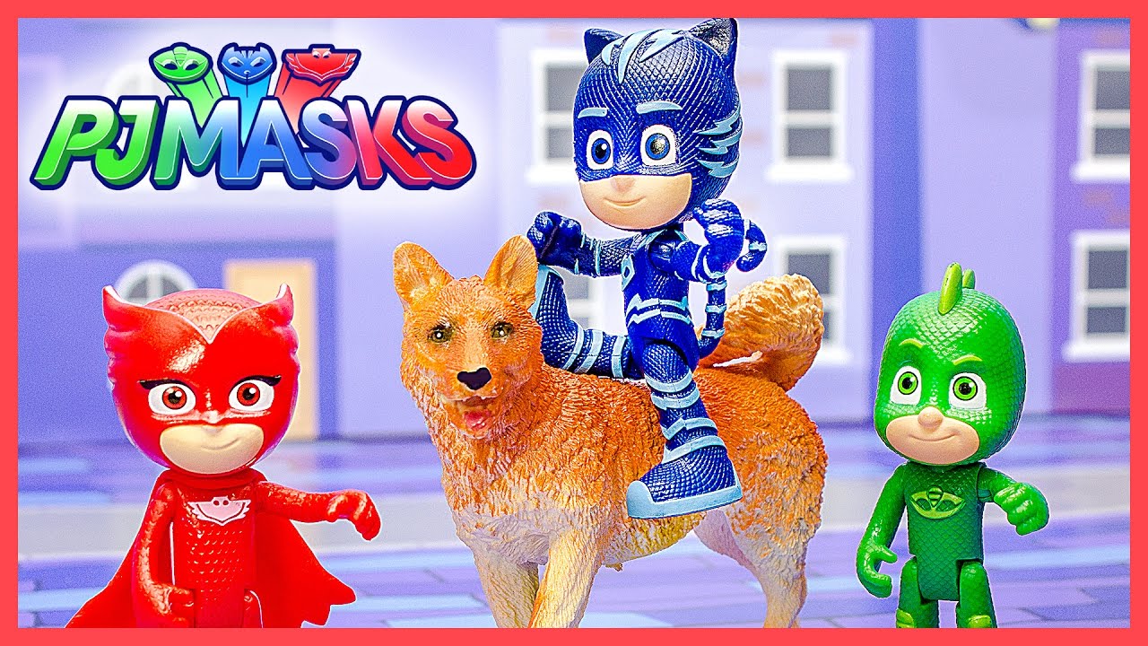 Мультфильм Герои в Масках Новые Серии. Животные в ловушке. Кэтбой, Гекко и Алетт Спасают Мир