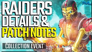 Raiders Collection Event Details & Patch Notes - Apex Legends News