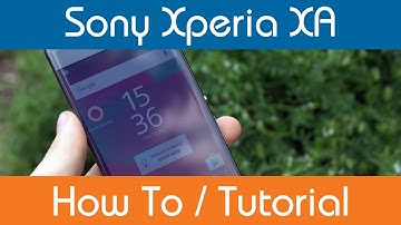 How To Set The Date And Time - Sony Xperia XA