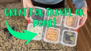 Skywin Snack Tray - 6 Slot Fun & Functional Snack Containers || Travel-Friendly, Snack Box (Review)