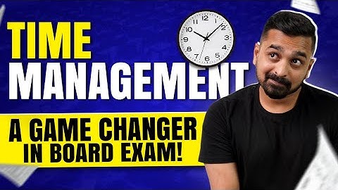 How to manage Time? Simple ( yet Practical ) Advice | Commerce baba