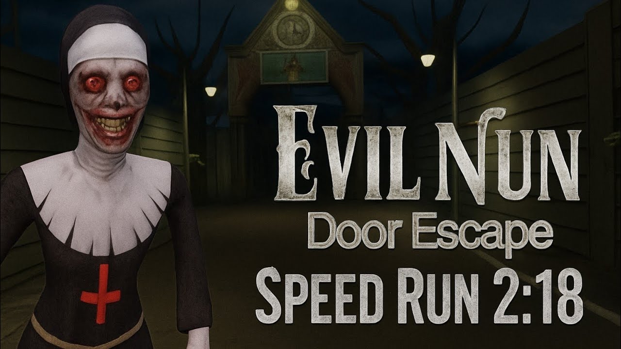 Мировой рекорд скорости прохождения Evil Nun (