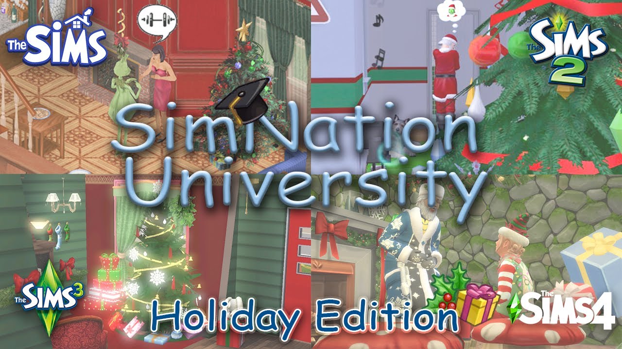 Праздники и Рождество отмечаются в The Sims 1, 2, 3 и 4 — 25 лет! | WoohooTattoo 