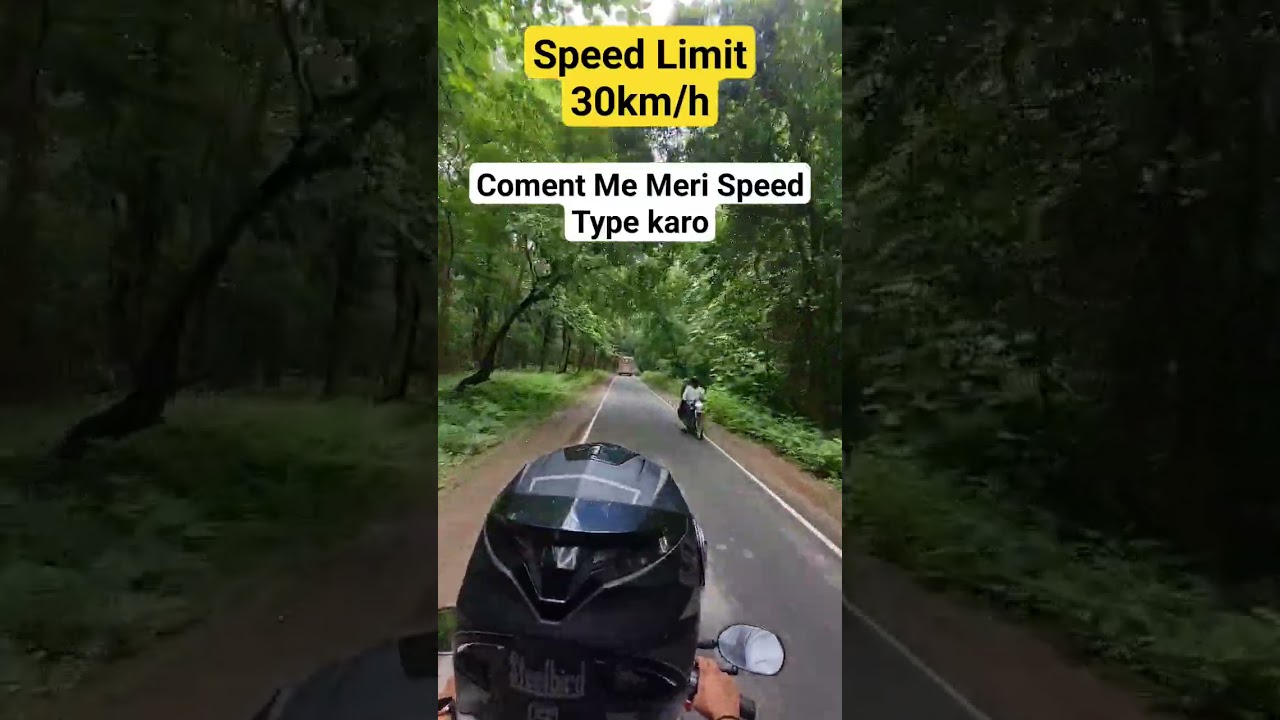 Speed Limit In Jungle। GDS Job In Jungle...