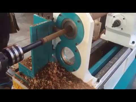 Wooden cue processing machine  / Wooden Walking stick turning machine