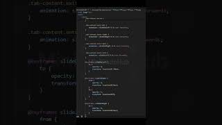 Animated Tab Switcher with HTML, CSS &amp; JavaScript #html #css #javascript #webdev #frontend