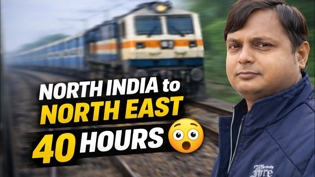 Episode 1 | North India to North-East | Ghaziabad to Siliguri Train Journey