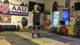 Bayly Cogan 123kg (270.6lb) Mod Shankle Complex @ MTHall 8-15-18