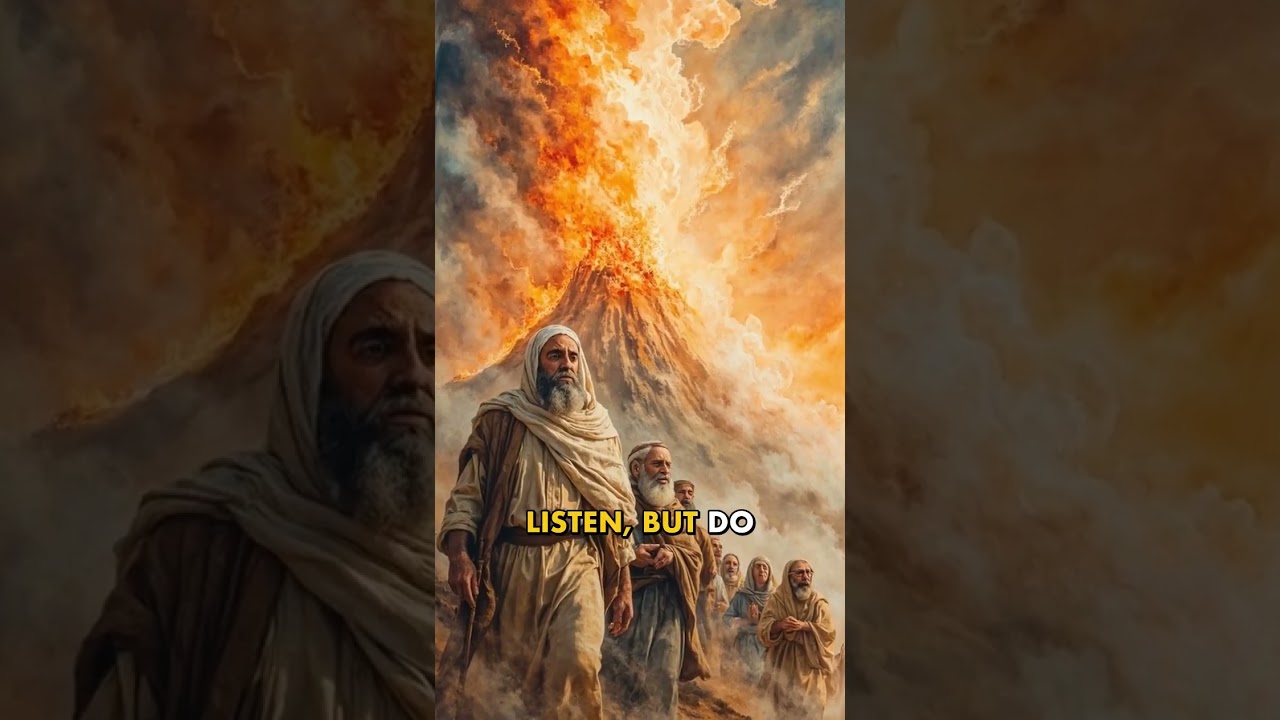 When God Descended On Mount Sinai