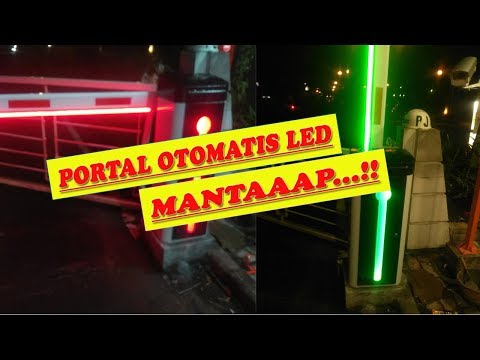 Jual Portal Otomatis Pintu Palang Parkir Barrier Gate Wejoin LED