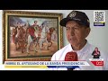 Luis Abel Delgado: el maestro nariñense que ha confeccionado la banda presidencial desde Pastrana