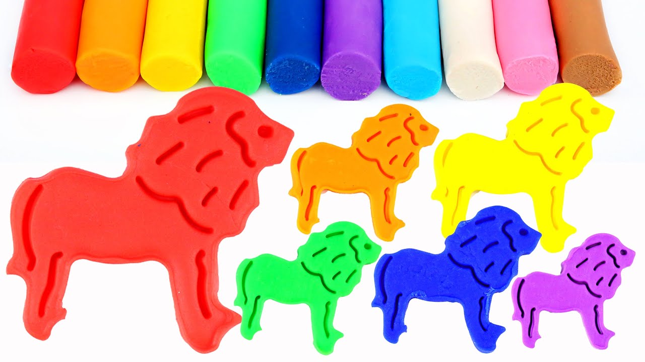Modelling Clay Lion King Play Doh Super Fun and Creative for Children