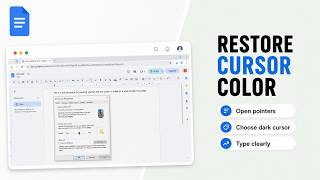 How to Fix White Cursor in Google Docs (White Cursor Fix) How to Fix White Cursor in Google Docs (White Cursor Fix)