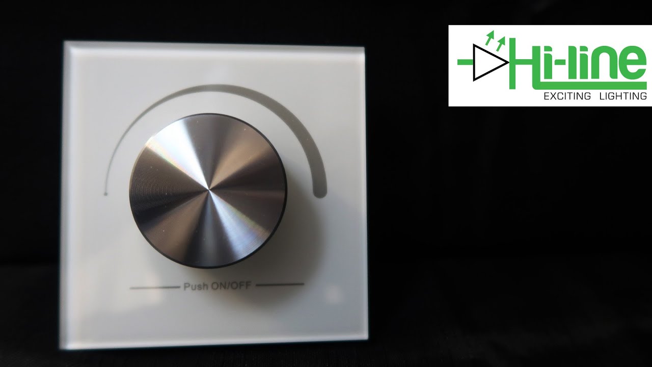 DC Dimmer Switch 12V or 24V - YouTube