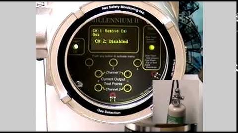Millennium II Series Gas Detectors: Zero and Span Calibration of Toxic Gas Sensors
