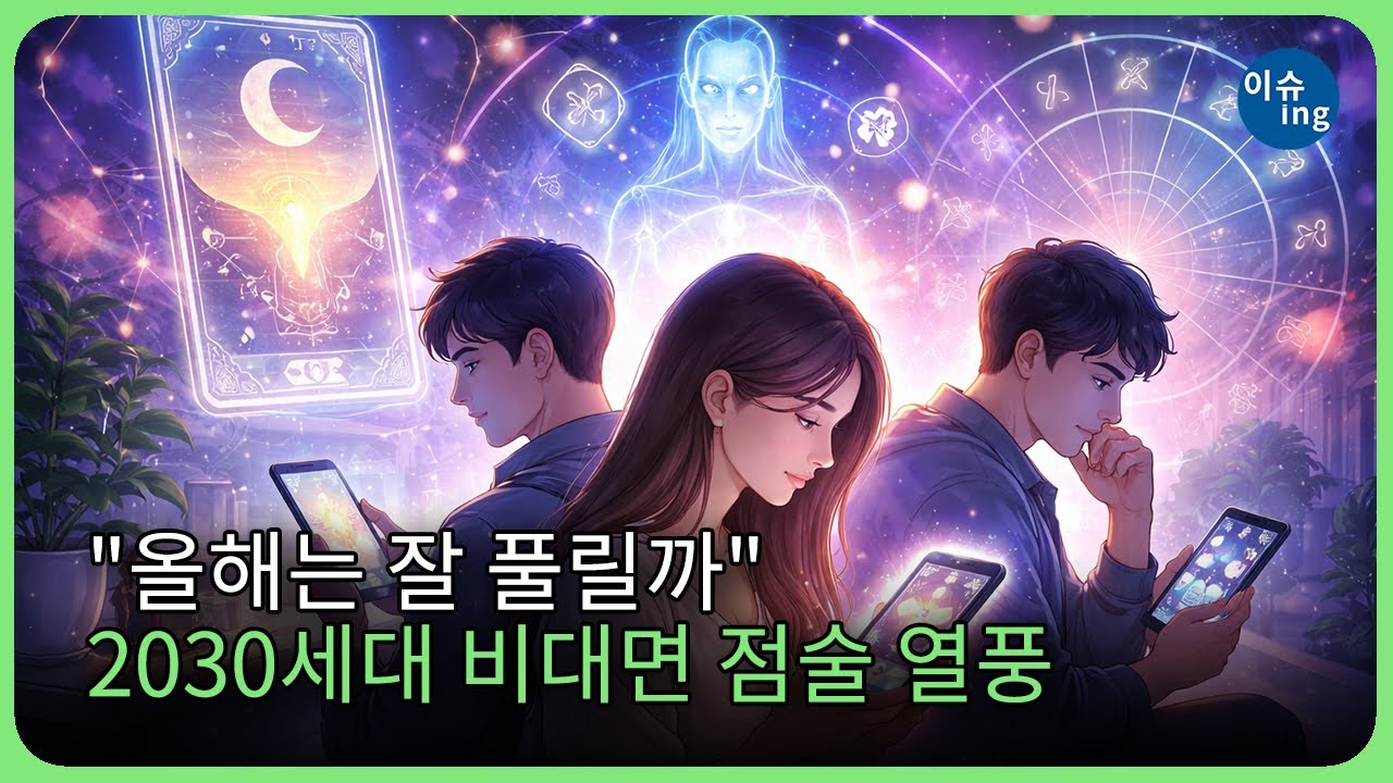 올해는 잘 풀릴까?…2030세대 비대면 점술 열풍
