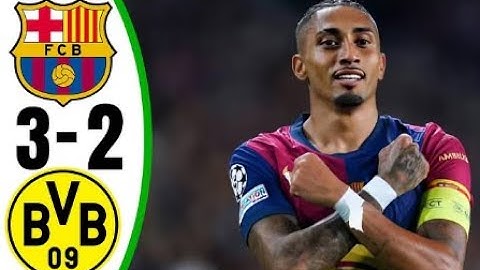 Borussia Dortmund vs Barcelona 2-3 - All Goals & Highlights - 2024