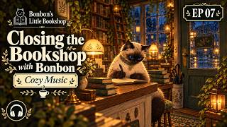 Closing the Bookshop with Bonbon 🌙 Cozy Music for Reading, Relaxing & Slow Evenings screenshot 5