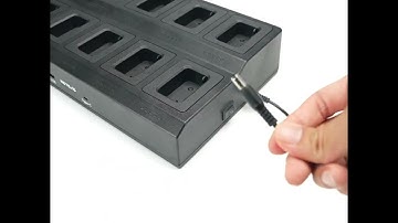 Six-Way Charger for RETEVIS  RT668, NR610, and RB669