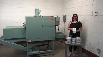 Shanklin Model T7H Automatic Shrink Tunnel Demonstration