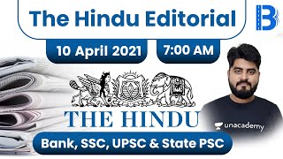 7:00 AM - The Hindu Editorial Analysis by Vishal Parihar | The Hindu Analysis | 10 April 2021