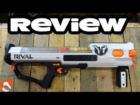 REVIEW Nerf Rival XVIII-6000 Phantom Corps Hades Blaster - YouTube