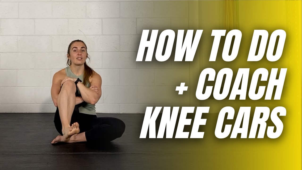 How To Coach Knee CARs YouTube