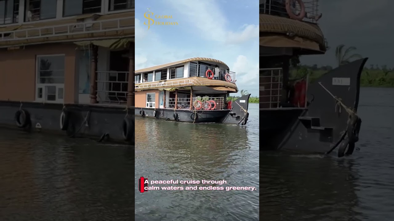 Kerala Houseboat Experience 🌴✨ | Alleppey Backwaters | SJ Global Holidays