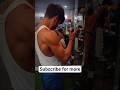 Tere Jazbaato Mein 💔💪 | Biceps Workout Motivation | No Pain No Gain #viral #shorts