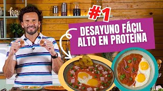 Cómo prepara un desayuno fácil alto en proteína | Huevos Rancheros | Huevos Motuleños #cheforopeza by Chef Oropeza 14,847 views 6 months ago 9 minutes, 18 seconds