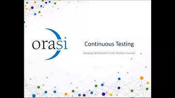 Continuous Testing Keeping QA Relevant in the DevOps Journey