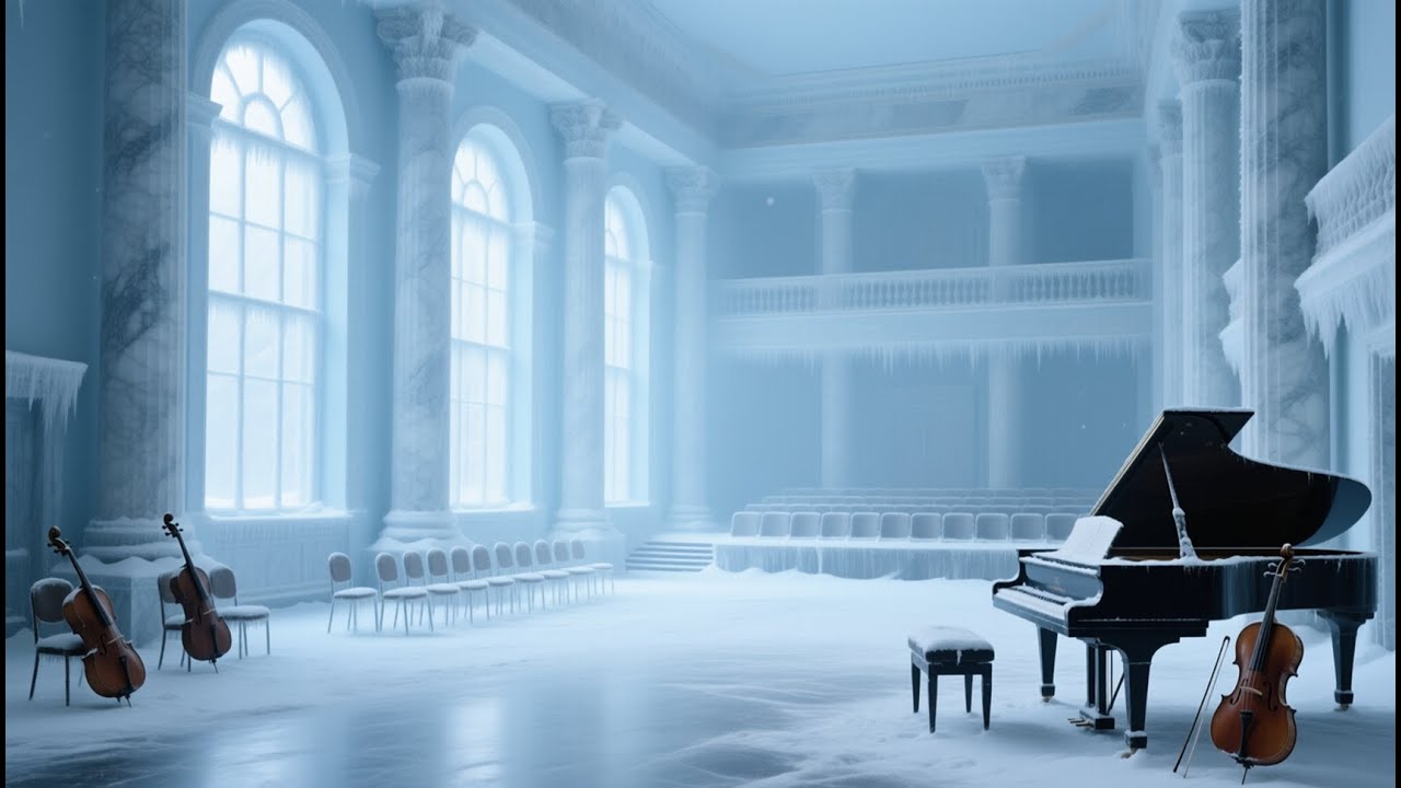 Glacial Lofi Classical Ensemble – 1 Hour of Calm, Focus & Endurance Music