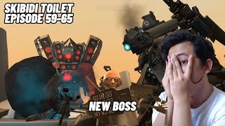 New Boss??? Reaction Skibidi Toilet Episode 59-65