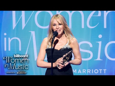 Kylie Minogue Accepts The Icon Award | Billboard Women In Music 2024