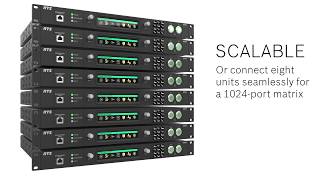 ODIN IP intercom matrix talking points: SCALABLE