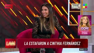 💥 La estafaron a Cinthia Fernández